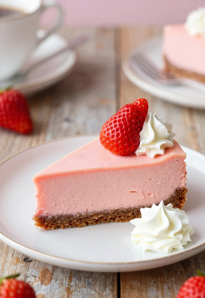 20 Japanese Cheesecake Recipes (From Classic to Easy) - 6. Strawberry Japanese Cheesecake 1