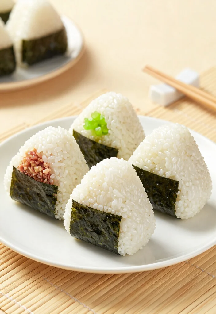 20 Japanese Dinner Recipe Ideas (Easy Home Cooking) - 4. Onigiri (Rice Balls) 1
