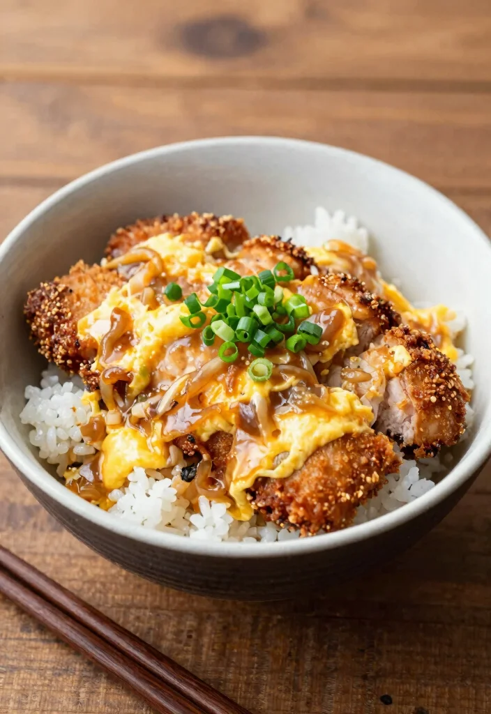 20 Japanese Dinner Recipe Ideas (Easy Home Cooking) - 7. Katsudon (Pork Cutlet Rice Bowl) 1