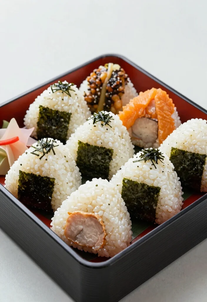 20 Japanese Party Food Ideas and Recipes for Sharing - 6. Onigiri (Rice Balls) 1