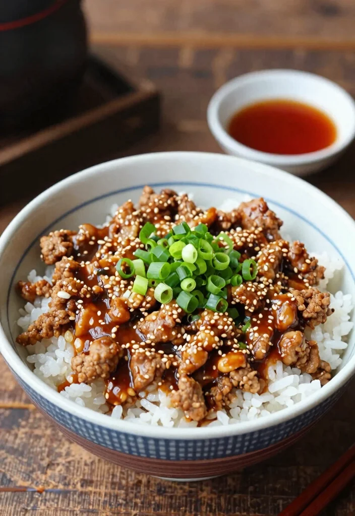 20 Japanese Rice Meals (Donburi, Curry, and More) - 6. Tan Tan Men Donburi 1