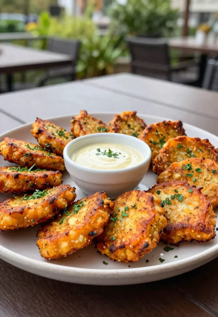 20 Japanese Sweet Potato Air Fryer Recipes (Crispy and Easy) - 8. Sweet Potato Fritters 1