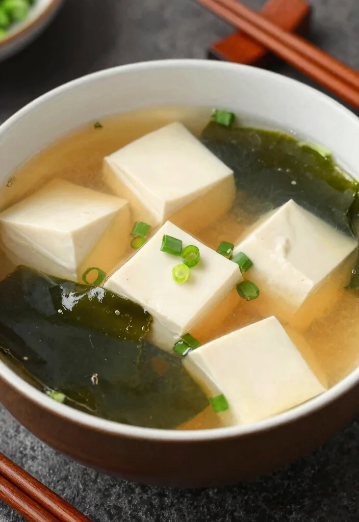 20 Must-Try Japanese Street Food Recipes to Make at Home - 15. Miso Soup with Tofu 1