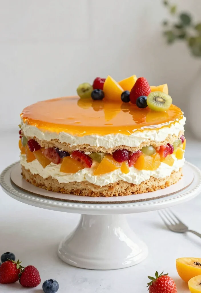 20 Perfect Desserts to Serve After Italian Dinner - 16. Cassata: Colorful Cake 1