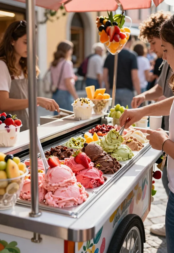 20 Perfect Desserts to Serve After Italian Dinner - 4. Gelato: Italy's Ice Cream 1