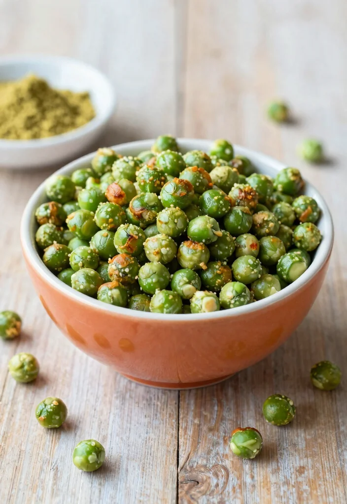 20 Popular Japanese Candy Snacks You Have to Try - 7. Wasabi Peas 1