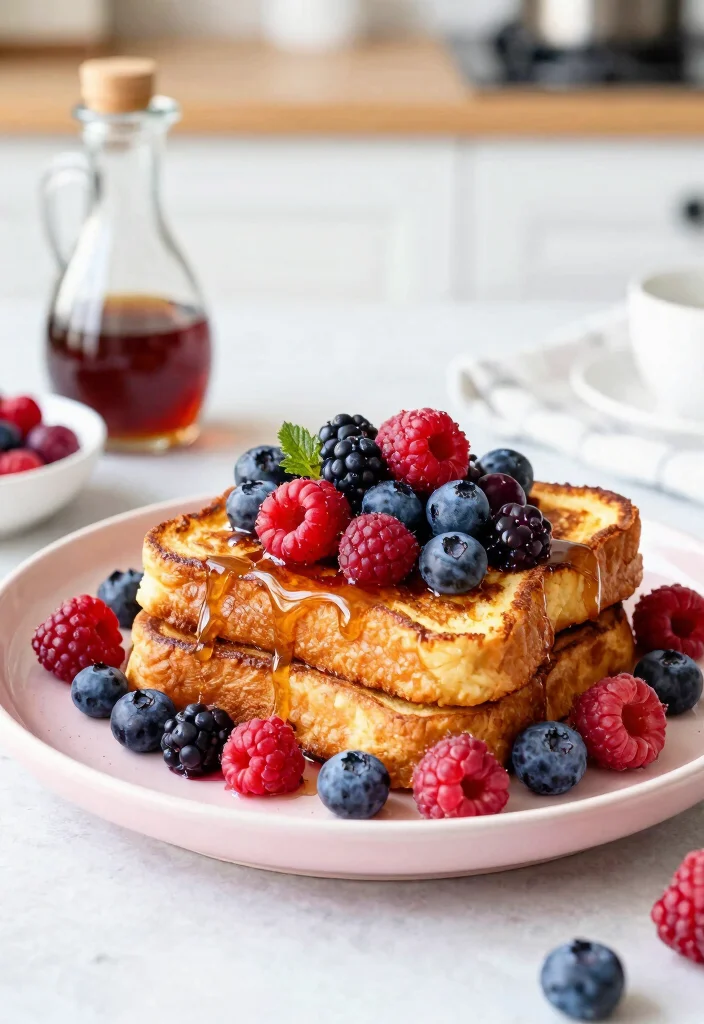20 Protein French Toast Recipes for Healthy Mornings - 5. Berry Blast Protein French Toast 1