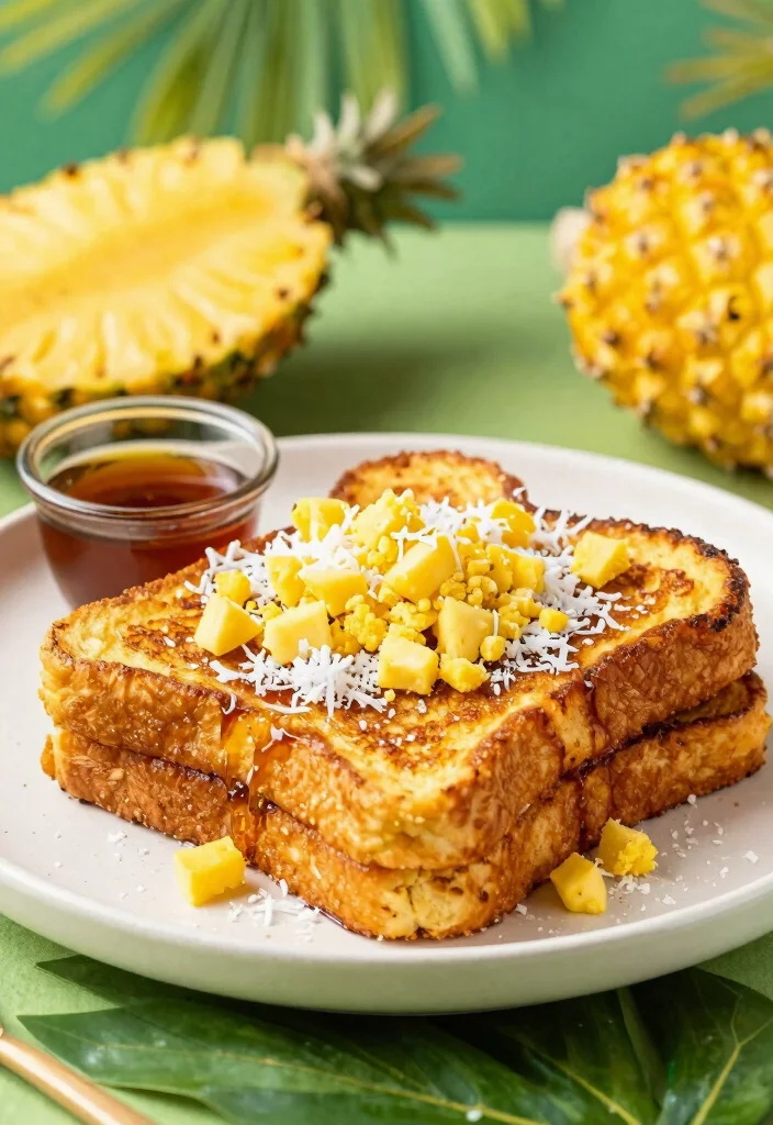 20 Protein French Toast Recipes for Healthy Mornings - 9. Tropical Protein French Toast 1