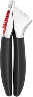 OXO Good Grips Heavy Duty Garlic Press, Die-Cast Zinc, Black