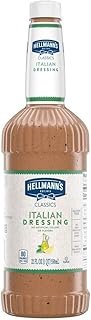 Hellmann's Classics Salad Dressing Salad Bar Bottles Italian 32 oz, Pack...
