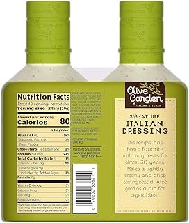 Olive Garden Signature Italian Dressing (24 Ounce bottle, 2 Count)
