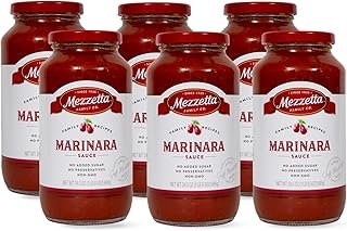 Mezzetta Marinara Sauce - Family Recipes with Sweet Plum Tomatoes, Fresh...