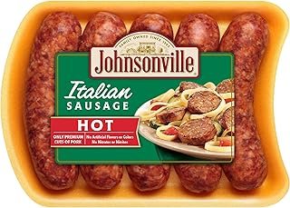 Advance Pierre Hot Italian Sausage Link, 19 Ounce -- 12 per case.