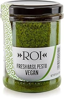 ROI Vegan Pesto Sauce - Fresh Ligurian Basil Pesto Made of Genovese DOP ...