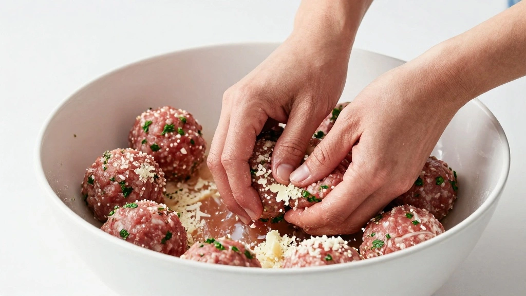 Authentic Italian Meatballs Recipe (Step-by-Step Guide) - Step 2: Mix Meatball Ingredients 1