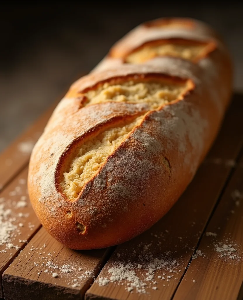 Crusty French Bread Recipe (Artisan Baguette at Home) - Step 9: Bake the Bread 1
