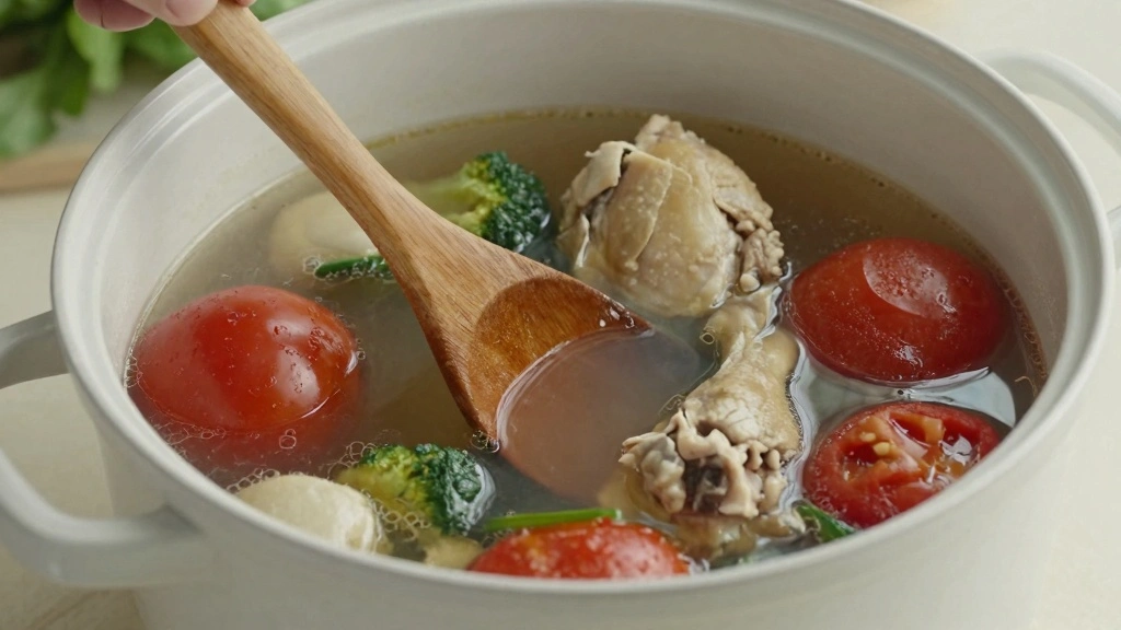 Easy Crockpot Italian Penicillin Soup Recipe - Step 3: Combine Ingredients in Crockpot 1