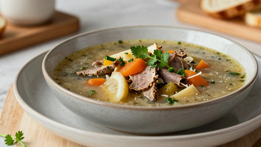 Easy Crockpot Italian Penicillin Soup Recipe