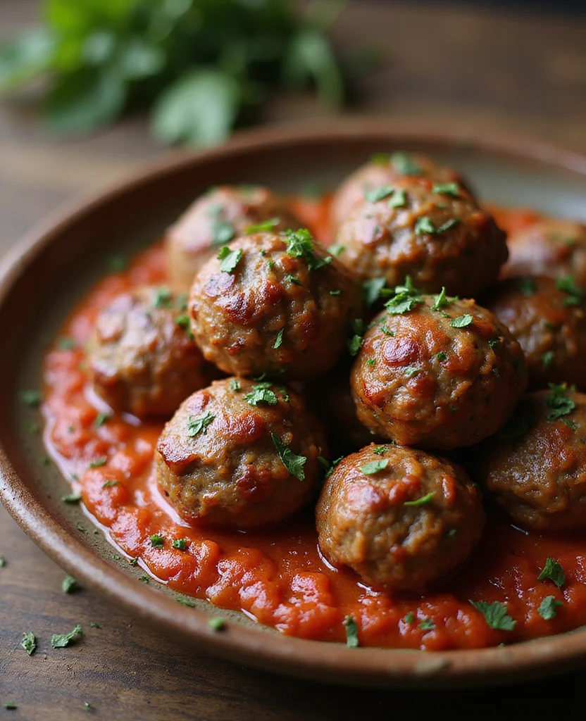 Easy Homemade Italian Meatballs Recipe (No Breadcrumbs) - Step 4: Heat Skillet 1