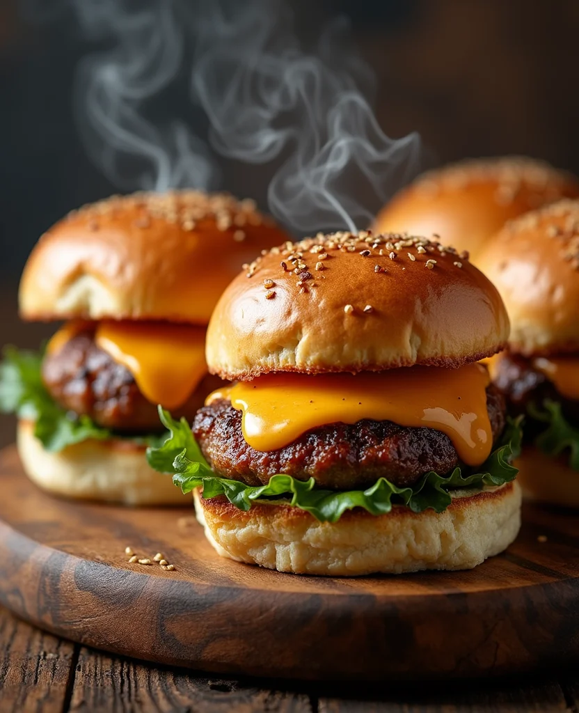 Easy Hot Italian Sliders Recipe (Game Day Appetizer) - Step 8: Brush and Bake 1