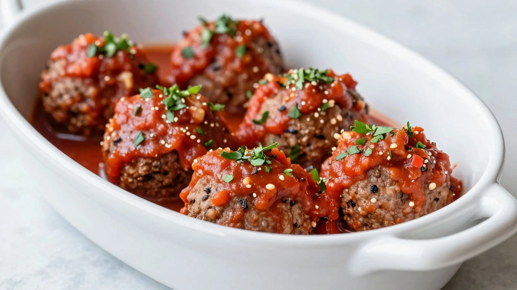 Easy Italian Sausage Meatballs Recipe (3-Ingredient) - Step 7: Serve Meatballs 1