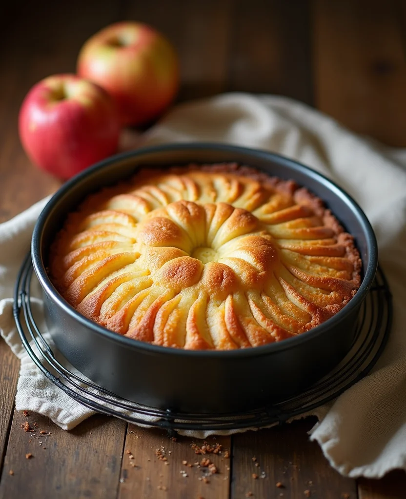 French Apple Cake Recipe (Rustic Country-Style Dessert) - Step 4: Cream Butter and Sugar 1