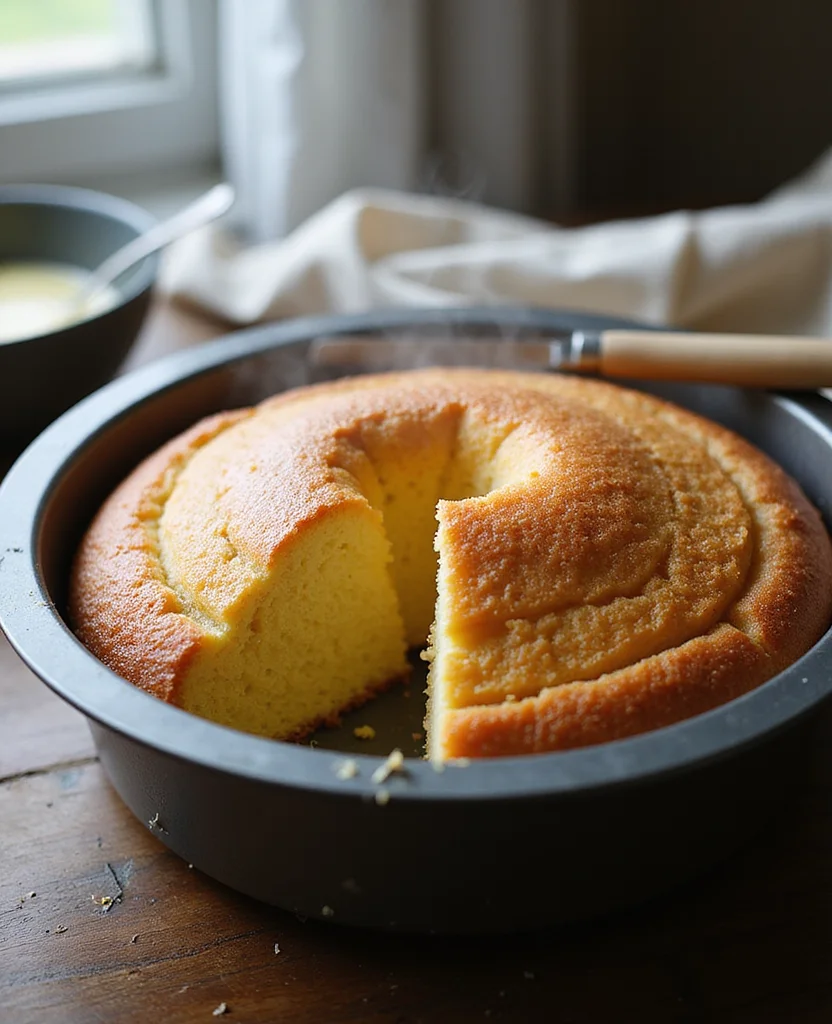 French Butter Cake Recipe 12 Tomatoes Style (Copycat Version) - Step 4: Add Eggs and Vanilla 1