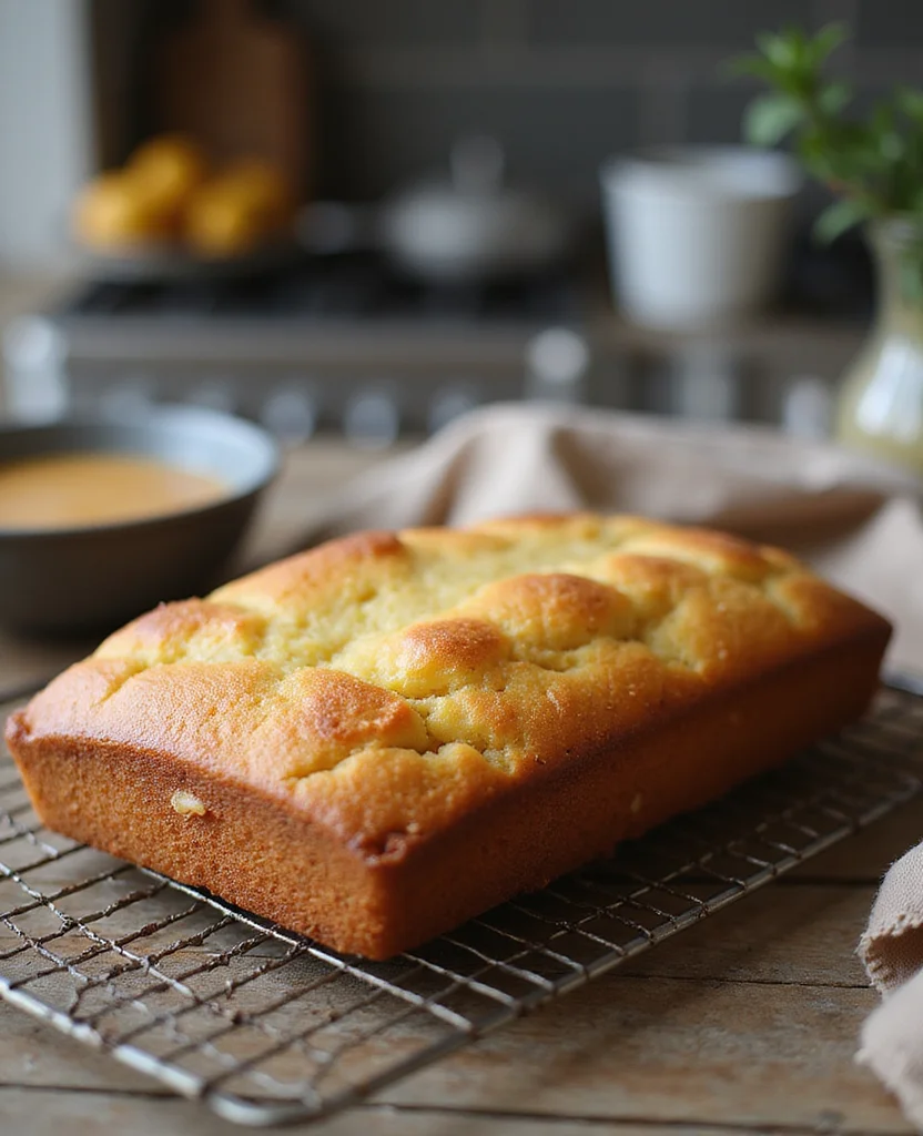 French Butter Cake Recipe (Rich and Buttery Crumb) - Step 4: Sift Dry Ingredients 1