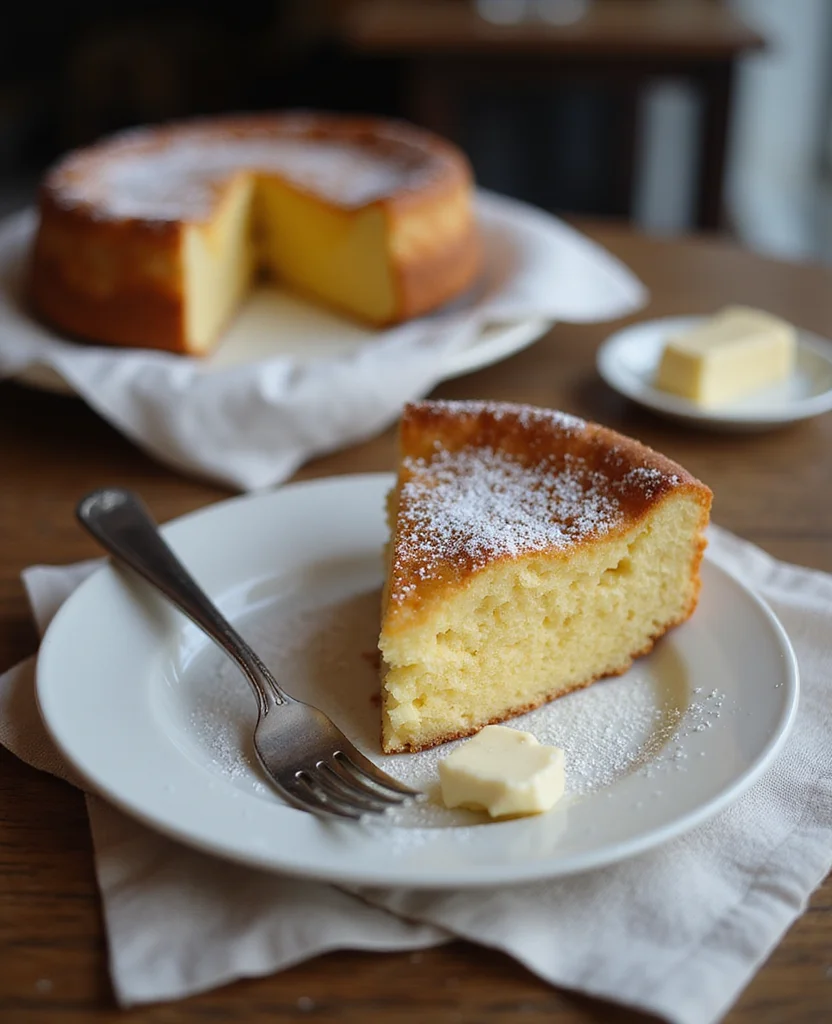 French Butter Cake Recipe (Rich and Buttery Crumb) - Step 5: Fold in Dry Ingredients 1