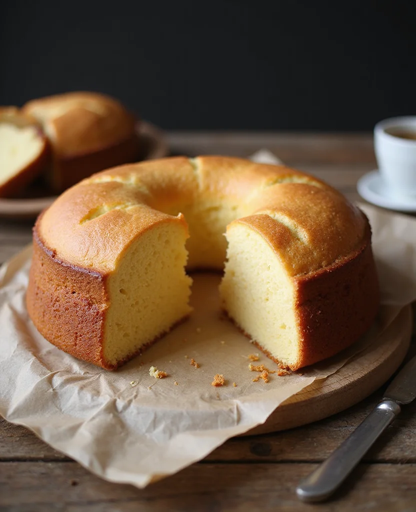 French Butter Cake Recipe (Rich and Buttery Crumb) - Step 7: Bake the Cake 1