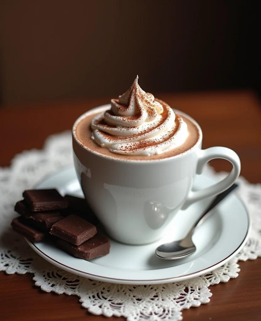 French Hot Chocolate Recipe (Thick and Velvety Drinking Chocolate) - Step 4: Sweeten and Flavor 1