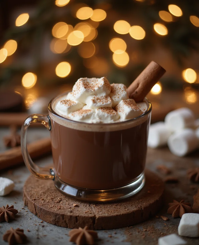 French Hot Chocolate Recipe (Thick and Velvety Drinking Chocolate) - Step 6: Simmer and Infuse 1