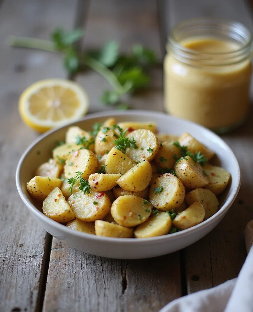 French Potato Salad Recipe (Herby Mayo-Free Side Dish) - Step 2: Boil the Potatoes 1