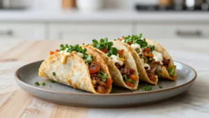 French Tacos Recipe (French-Style Stuffed Tortilla Wraps)