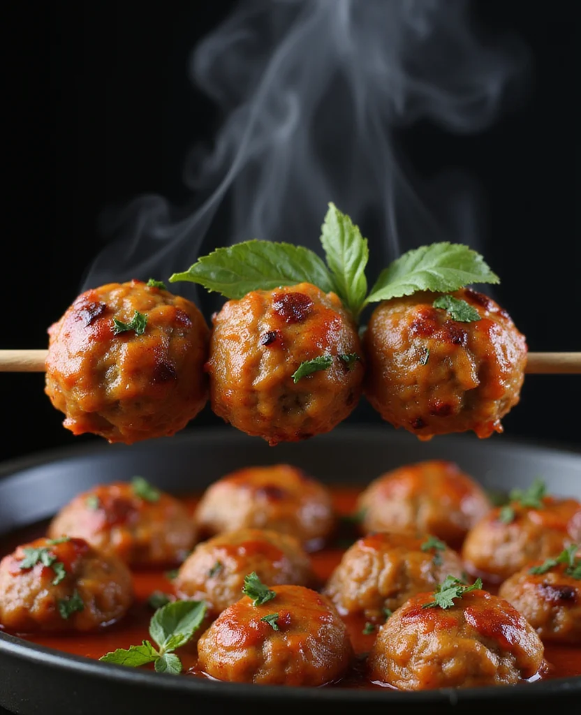 Homemade Italian Turkey Meatballs Recipe (Lean & Delicious) - Step 7: Check Temperature 1