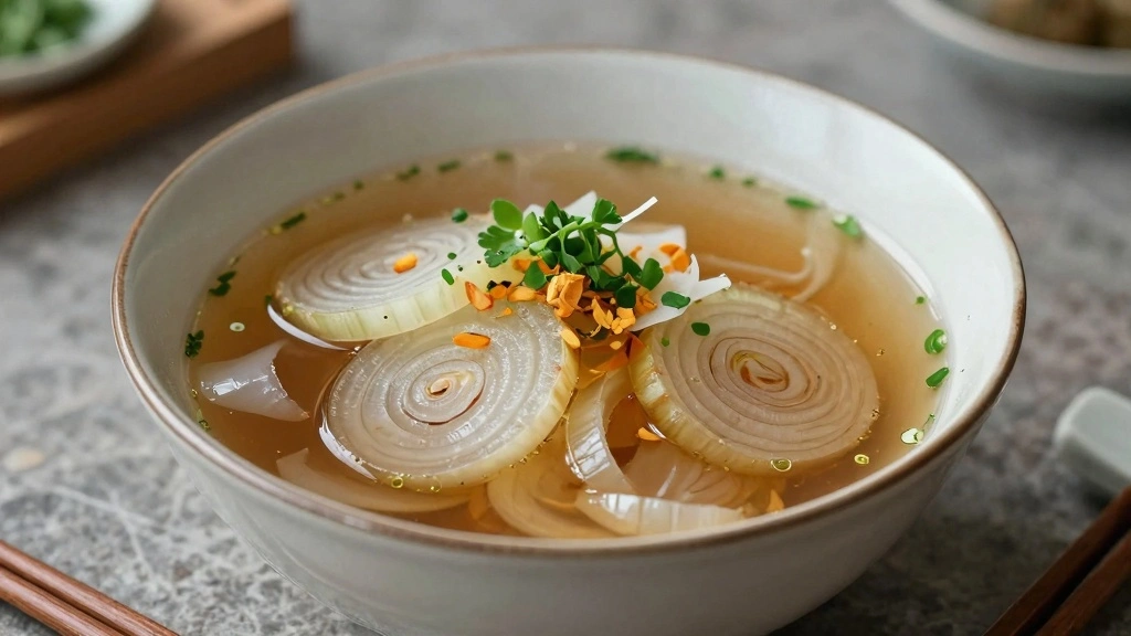 Japanese Clear Onion Soup Recipe (Hibachi-Style Broth)​