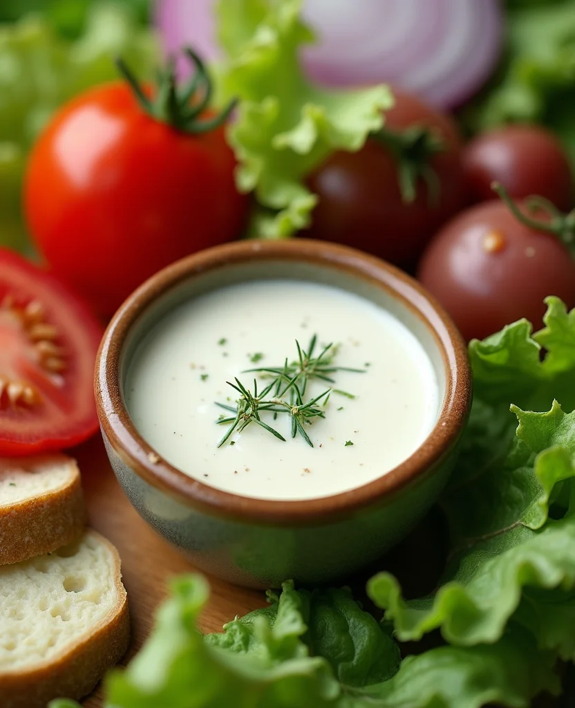 White French Dressing Recipe (Creamy Tangy Salad Dressing) - Step 3: Combine Base Ingredients 1